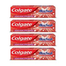 Colgate Maxfresh Spicy Fresh Red Gel Toothpaste, 150g (Pack of 4) - $31.18