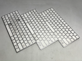 Lot of 3 - Apple Magic Keyboard 2 Wireless/Rechargeable A1644 - SEE DESCRIPTION - £46.71 GBP