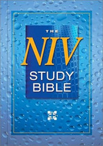 Holy Bible: The Niv Study Bible by Anonymous , hardcover - £42.83 GBP
