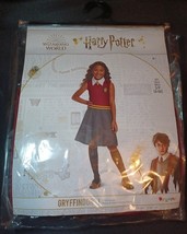 Harry Potter Gryffindor Classic Girls Costume Dress Red &amp; Gray Small 4-6X - $18.80