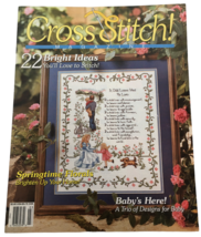 Cross Stitch Magazine All These Kittens Cat Spring Florals Baby Arrival Number 3 - £4.78 GBP