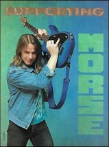 Deep Purple Steve Morse Ernie Ball Music Man Guitar classic 8 x 11 pin-up photo - £2.99 GBP