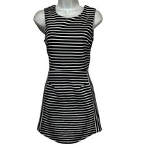 anthropologie silence &amp; noise black white stripe dress Size S - £19.56 GBP