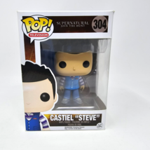 Funko Pop Television Supernatural Castiel Steve #304 Vinyl Figure With Protector - £27.63 GBP