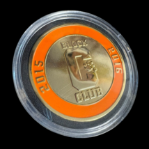 Clemson Tigers University Block Club 2015 2016 Coin Medallion 1&quot; Footbal... - $448.36 MXN