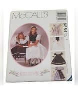 McCall&#39;s 6854 Dress Slip Detachable Collar Girls Sz6 Kitty Benton Gourme... - $22.22 CAD