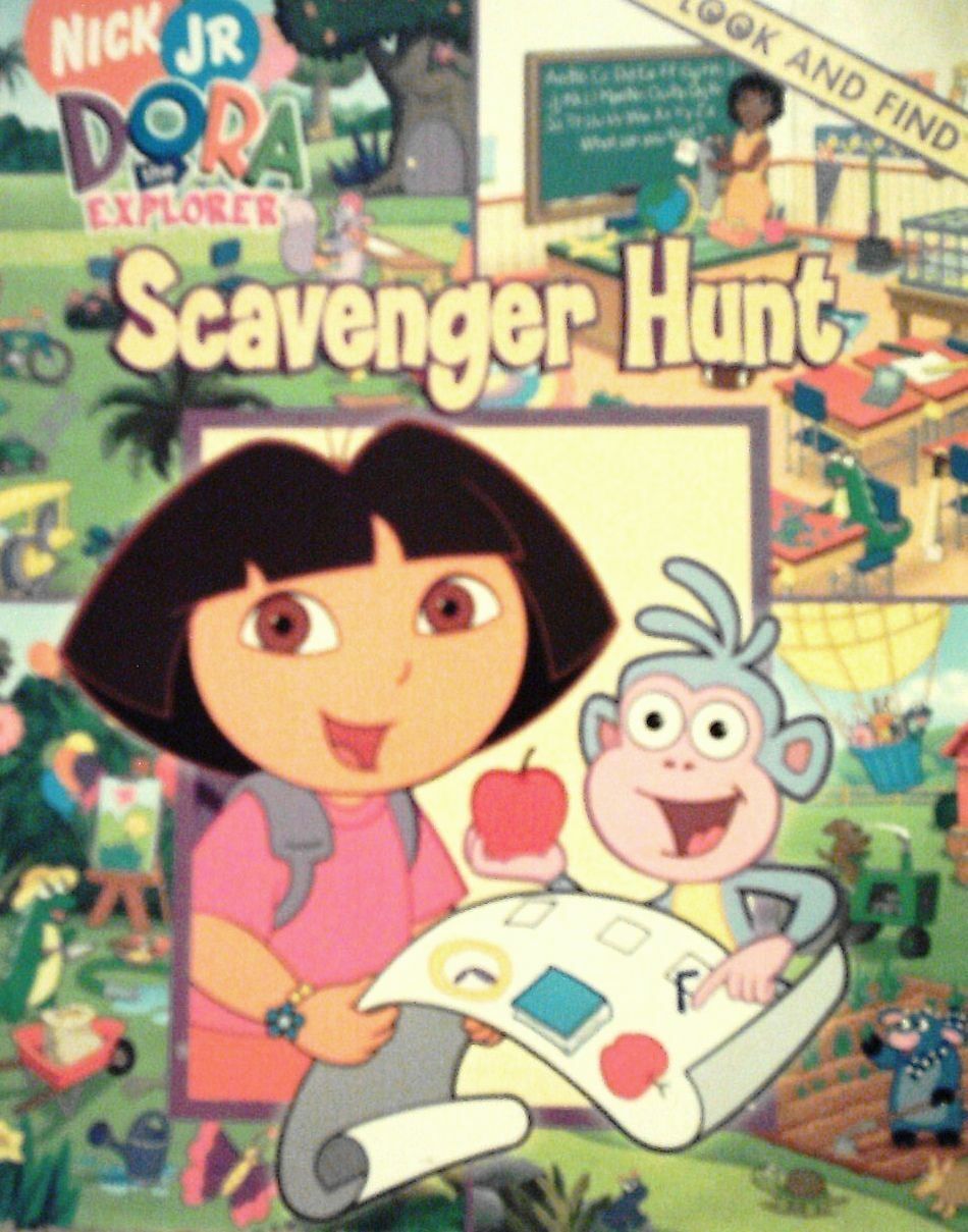 Dora the Explorer Scavenger Hunt (Look and and similar items