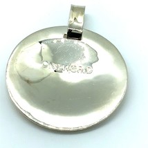 Vintage Sterling Silver 925 RLM Studio Robert Lee Morris One World Round Pendant - £62.50 GBP