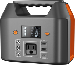 Portable Power Station 155Wh/42000Mah, Enginstar power Bank with AC Outlet 110V - £134.46 GBP