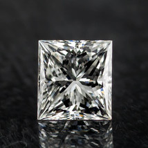 1.18 Carat Desseré H/VS1 Diamant Taille Princesse Certifié GIA - £5,537.79 GBP