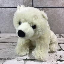 Destination Nation Polar Bear Plush Natural Off-White Realistic Stuffed Animal - £9.49 GBP