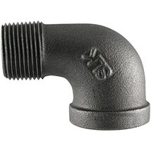 B &amp; K 520-308BG 2" 90D BLK Street Elbow, 2", Black - $22.96