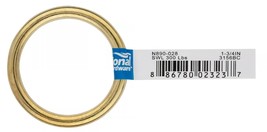 Hillman 322862 Brass Plated 1-3/4&quot; Ring Connectors for Rope, Chain and S... - $304.82 MXN