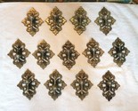 13 Vintage Large Ornate Cabinet Drawer Pulls Use for RESTORATION Project... - £101.22 GBP