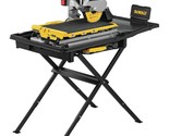 DEWALT Wet Tile Saw with Stand, High Capacity, 10-Inch (D36000S) - £1,575.22 GBP