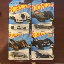 Hot Wheels Batmobile Set Of 4 Cars As Shown In Pictures - £15.10 GBP