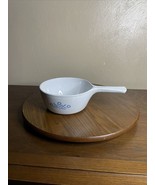 Vintage Corning Ware BLUE CORNFLOWER Handle SAUCEPAN P-82-B  1-1/2 Pint - $14.01