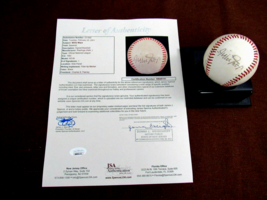 Willie Mays New York Giants Mets Hof Signed Auto Vintage Feeney Onl Baseball Jsa - £949.62 GBP