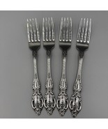 ONEIDA Deluxe Stainless - MONTE CARLO - 4 Dinner Forks - Vintage Steel - €29,64 EUR