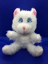 Small Mini Kitten Kitty Cat White Plush Stuffed Animal Toy 5-1/2&quot; - £2.28 GBP