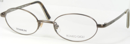 Romeo Gigli RG151 114 Metallic Pewter Eyeglasses Titanium 151 49-19-135mm Japan - £62.57 GBP