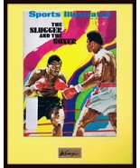 Joe Frazier Signed Framed 1971 Sports Illustrated Cover Display Les Wolf... - £116.80 GBP