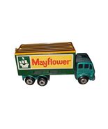 Matchbox Superfast No 42 Mercedes Container Truck Mayflower Blue Windows  - $19.32 CAD