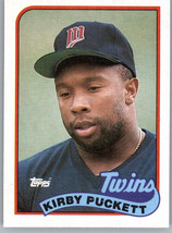 1989 Topps 650 Kirby Puckett  Minnesota Twins - £10.21 GBP