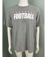 New Orleans Saints NFL The Nike Tee Onfield Apparel Men&#39;s S/S Tee Shirt ... - £18.71 GBP