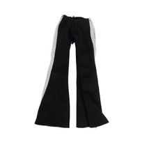 2003 Bratz Strut It 1st Ed Jade Black Flared Track Athletic Pants Purple... - $5.34
