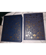UNUSED ESV Illuminated Cloth Bible, Art Journaling Edition Navy Crossway - £37.35 GBP