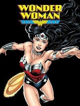 Justice League Wonder Woman Plush Throw Blanket Twin Size 60x80 - $31.83