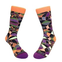 Colorful Spiderweb Pattern Socks from the Sock Panda (Adult Small) - $7.92