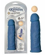 THE GREAT EXTENDER 1ST SILICONE ELECTRIC SLEEVE 6.5″ – WHITE FAST SHIPPING - £18.30 GBP