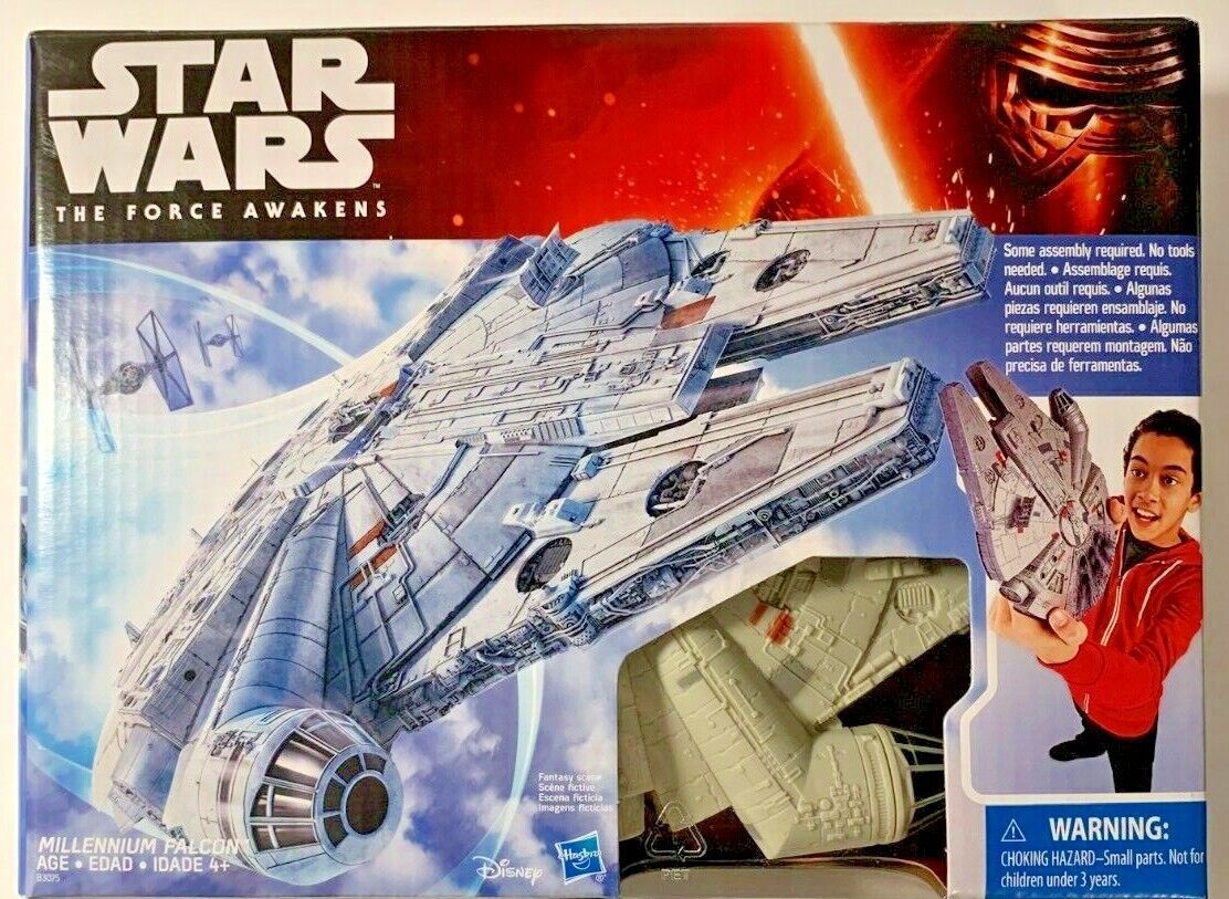 Star Wars The Force Awakens Millennium Falcon Collectible by Disney Hasbro NEW - $13.85