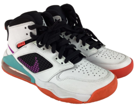 Nike Air Jordan Mars 270 Shoes Youth 6.5 Hyper Violet Basketball White Purple - £38.93 GBP