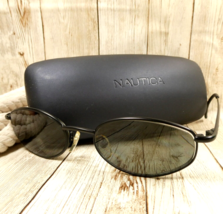 Nautica Matte Black Metal Sunglasses w/ Case - FRAME ONLY - N500S 010 52... - $29.77 CAD