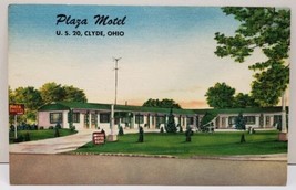 Clyde Ohio, Plaza Hotel U.S. 20  Postcard D6 - £3.12 GBP
