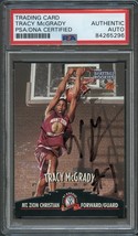1997 Score Board #48 Tracy McGrady Signed Card AUTO PSA/DNA Slabbed RC - £279.71 GBP