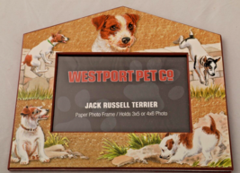 Westport Pet Co Jack Russell Terrier Dog 3x5&quot; Or 4x6&quot; Photo Picture Frame - $8.60