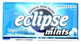 Eclipse Sugarfree Mints Peppermint, 34g x16 Tins - $59.99