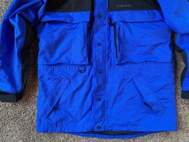 Stearns Dry Wear Blue Lined Jacket w/ Hood - Double Zipper - Size 2XL  - £22.72 GBP