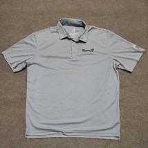 Johnnie-O Polo Golf Prep-Formance Shirt Short Sleeve Stretch Mens XL Gray White - £23.55 GBP