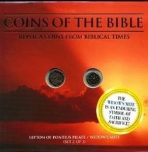 Lepton of Pontius Pilate, Widows Mite: Bible coin set (Replica Coin Collection)  - £13.63 GBP