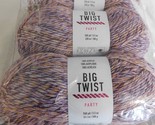 Big Twist Party Lavender Bellini lot of 2 Dye lot CNE1223039 - $12.99