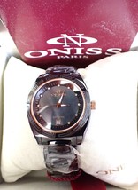 Oniss Paris ON7702-LRG Swiss Ceramic Sapphire Women&#39;s Wristwatch - £78.98 GBP