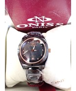ONISS PARIS ON7702-LRG Swiss Ceramic Sapphire Women&#39;s Wristwatch - £77.06 GBP