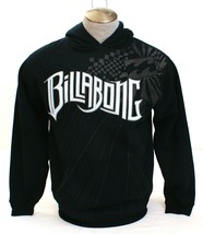 Billabong Signature Black Hooded Sweatshirt Hoodie Youth Boy&#39;s XL NEW - $51.97