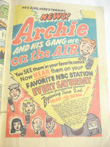 Suzie Comics #50 1945 Second Suzie Comic, Ginger Fair Archie Radio Ad Go... - $9.99