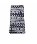 Blue Elephant Women&#39;s Flat Fold Wallet Card Holder Boho - €11,38 EUR